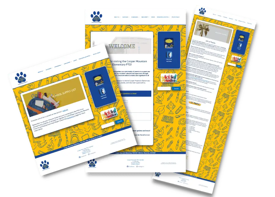 Cooper Mtn PTO project